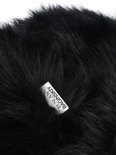 Ruslan Baginskiy Faux-fur Ear Flaps Hat In Black