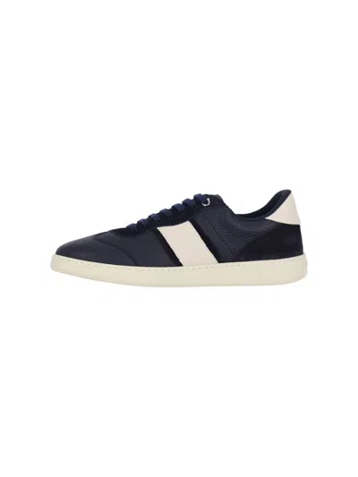 Ferragamo Calf Leather Low-top Sneakers
