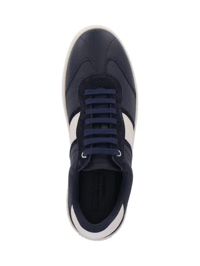 Ferragamo Calf Leather Low-top Sneakers