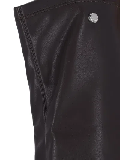 Attico Knee-high Boots With Pointed Toe And Stiletto Heel