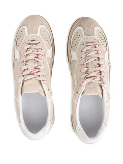 Alohas Tb. 490 Leather Sneakers In Rife Grain Cream, Women's At Urban Outfitters In Neutral