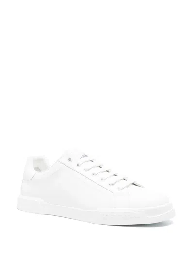 Dolce & Gabbana Men Portofino Leather Sneakers