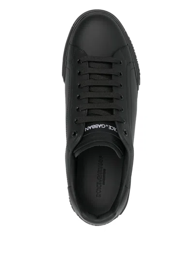 Dolce & Gabbana Portofino Sneakers In Purple