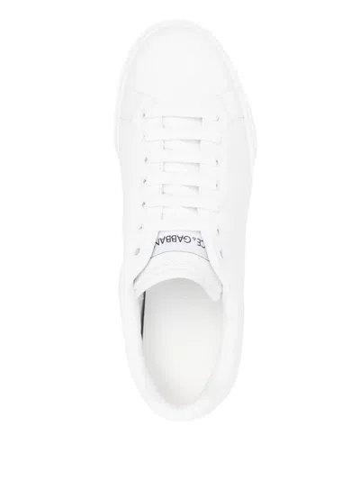 Dolce & Gabbana Men Portofino Leather Sneakers