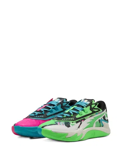 Puma Scoot Zero Ii "bright Aqua/feather Grey" Sneakers In Gray