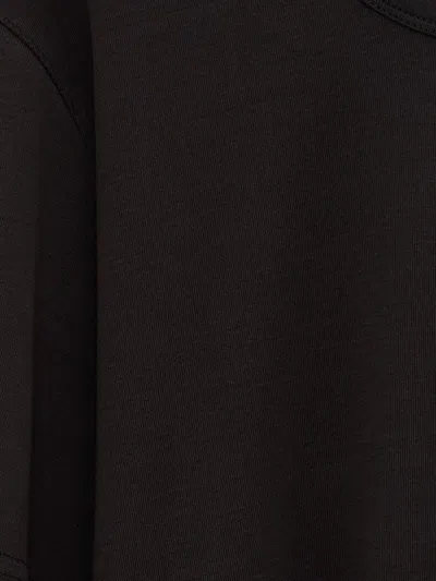 Lemaire Short-sleeve Crew-neck Top In Brown