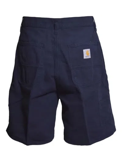 Carhartt Double-pocketed Chino Shorts In Black