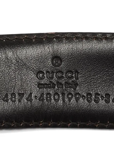 Pre-owned Gucci Interlocking G Belt