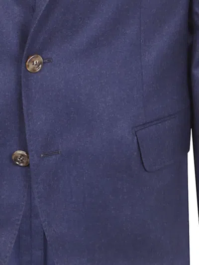 Brunello Cucinelli Tailored Two-button Suit With Contrasting Lining