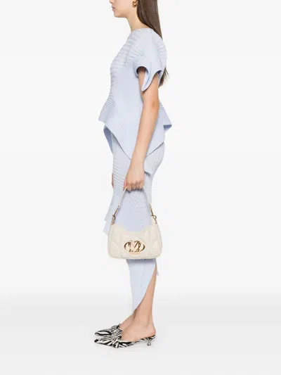 Love Moschino Quilted Logo-plaque Shoulder Bag