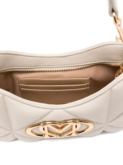 Love Moschino Quilted Logo-plaque Shoulder Bag