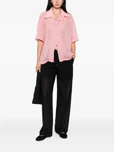 Séfr Sergio Grid-pattern Shirt