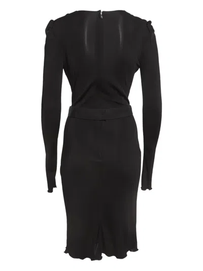 Pre-owned Dolce & Gabbana 2023 Wrap Midi Dress