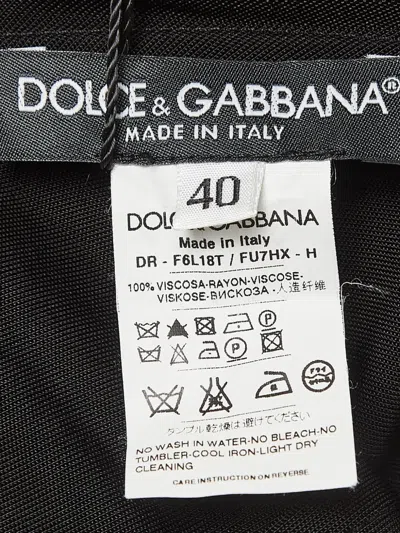 Pre-owned Dolce & Gabbana 2023 Wrap Midi Dress