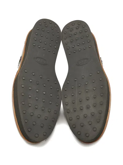 Pre-owned Tod's Vintage  Leather Platform Oxford Shoes