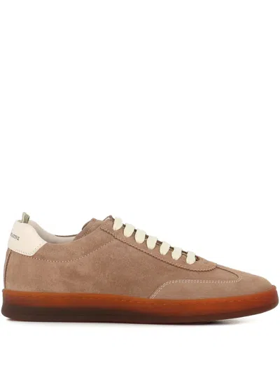 Officine Creative Suede Lace-up Sneakers
