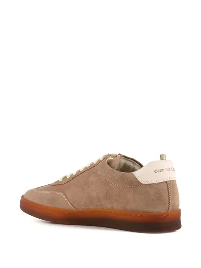 Officine Creative Suede Lace-up Sneakers