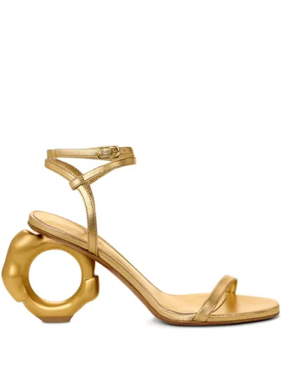 Cult Gaia 90mm Leather Heeled Sandals