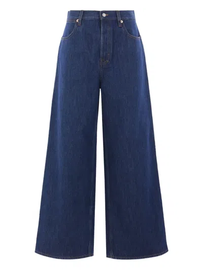 Gucci Wide-leg Cotton Jeans