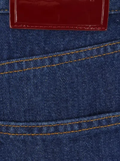 Gucci Wide-leg Cotton Jeans
