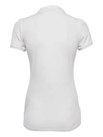 Pre-owned Burberry Puff-sleeve Polo Shirt