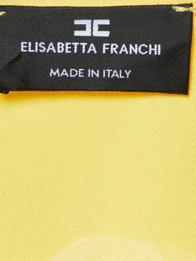 Pre-owned Elisabetta Franchi  Ruffled One-shoulder Blouse