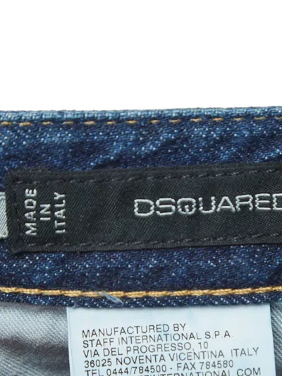 Pre-owned Dsquared2 2024 Distressed-effect Jeans