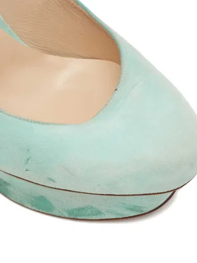Pre-owned Nicholas Kirkwood 2024 140mm Suede Pumps