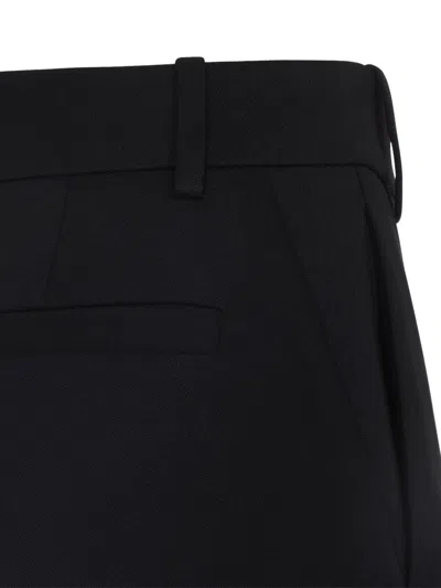 Givenchy Black Wool Tailored Pants