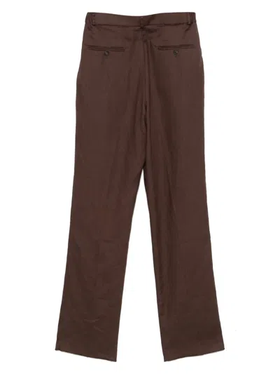 Hevo Torrecanne Trousers In Brown