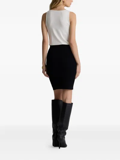 St John Ribbed-knit Skirt
