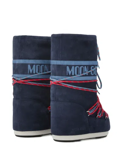 Moon Boot Icon Lace-up Boots In White