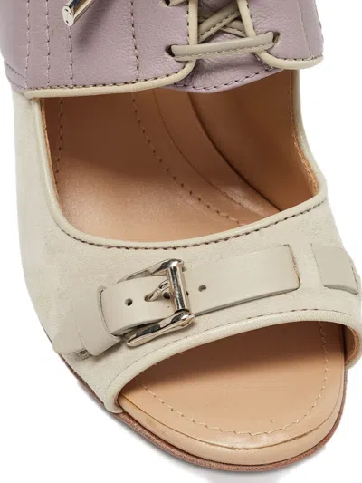 Pre-owned Tod's Vintage 2023 100mm Two-tone Sandals