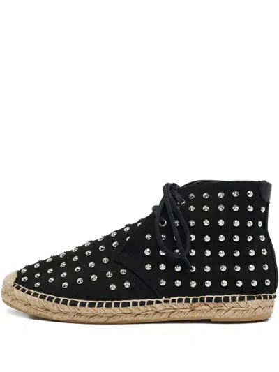 Pre-owned Saint Laurent Studded Espadrilles