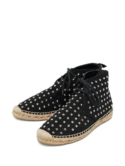 Pre-owned Saint Laurent Studded Espadrilles