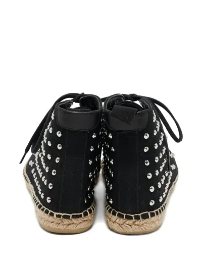 Pre-owned Saint Laurent Studded Espadrilles