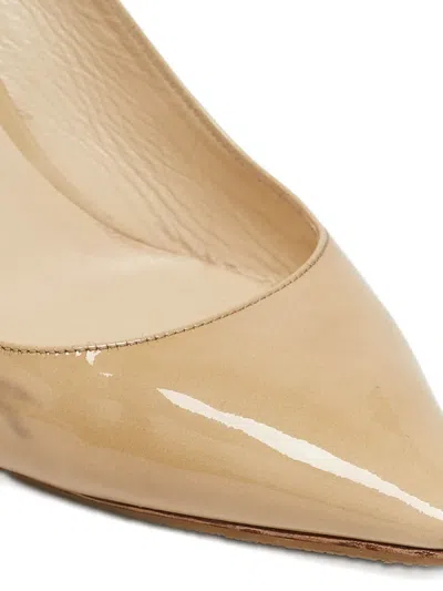 Pre-owned Jimmy Choo 90mm Patent-leather Slingback Pumps