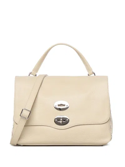 Zanellato Postina Studded Leather Shoulder Bag