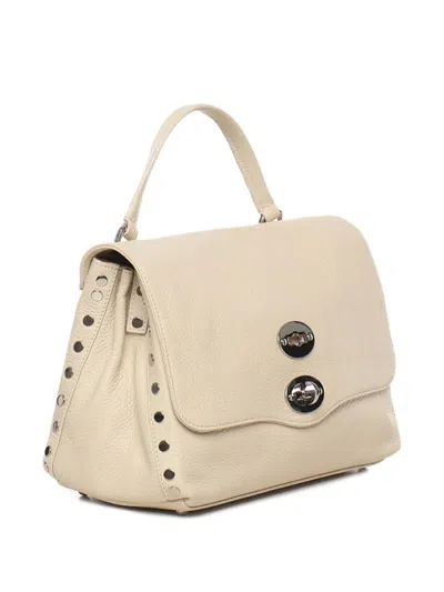 Zanellato Postina Studded Leather Shoulder Bag