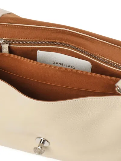 Zanellato Postina Studded Leather Shoulder Bag