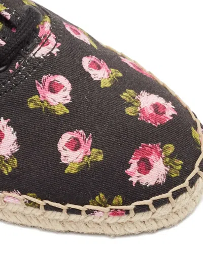 Pre-owned Prada Floral-print Espadrilles