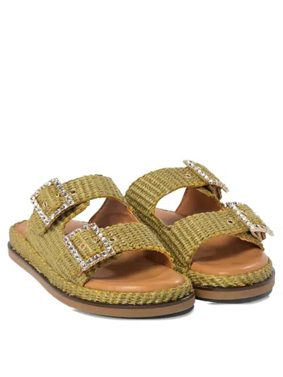 Alibi Greta Sandals In Green