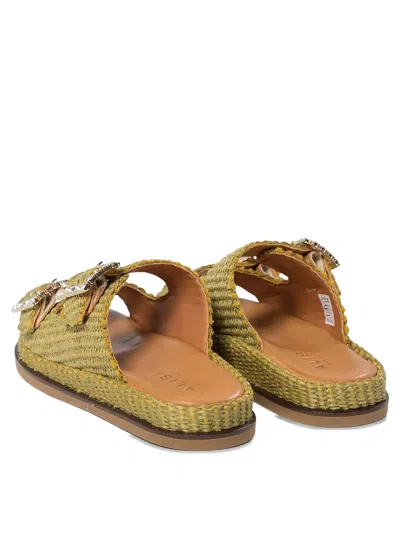 Alibi Greta Sandals In Green