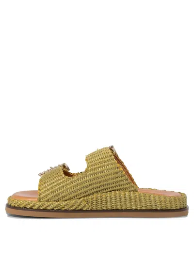 Alibi Greta Sandals In Green