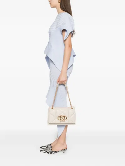 Love Moschino Quilted Logo-plaque Shoulder Bag