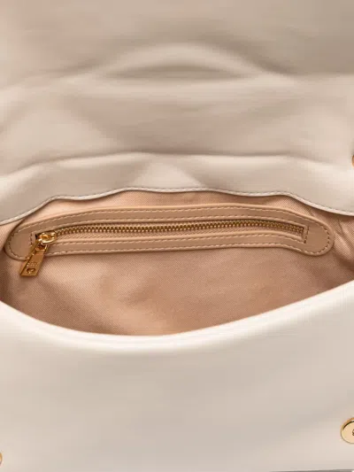Love Moschino Quilted Logo-plaque Shoulder Bag
