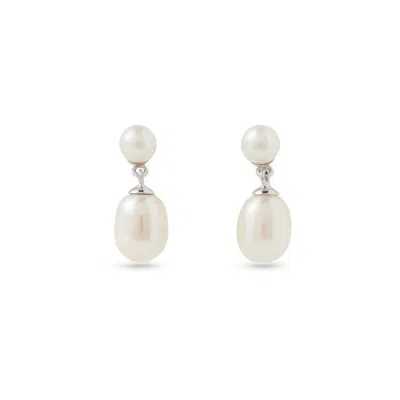 Aspinal Of London Pearl Dropper Earrings