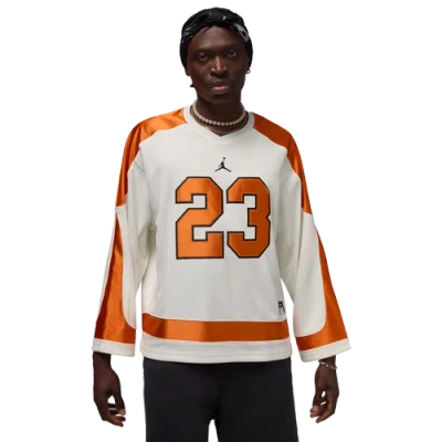 Jordan Mens  Brooklyn Collegiate Hockey Jersey In White