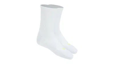 Pre-owned Hoka Bondi Quarter Run Socks In White
