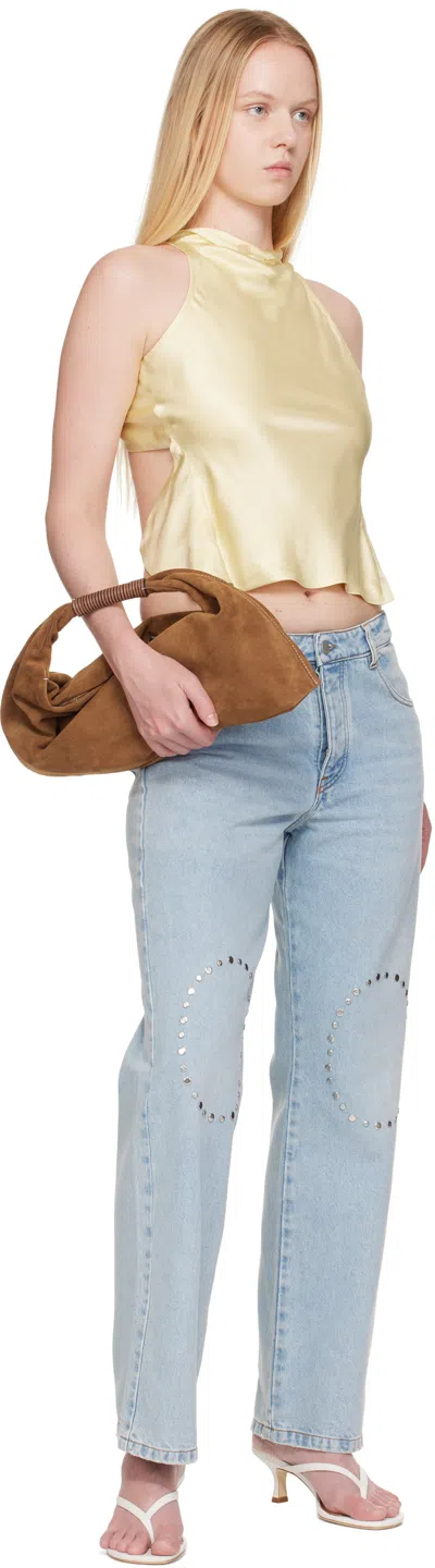 Staud Tan Mini Ronnie Bag
